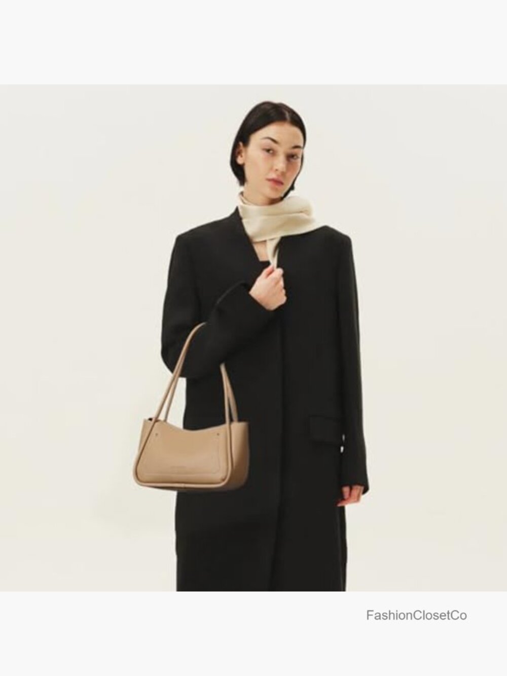 Small Hobo Bag Vegan Leather Shoulder Purse Handbag - Picture 2 of 7